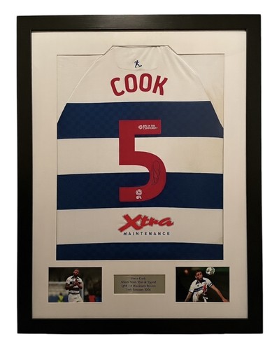 Match worn signed steve cook - steve,