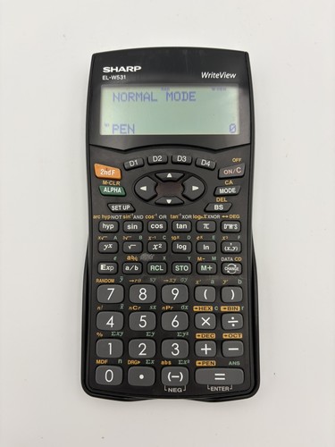 Sharp w531 scientific - sharp, el-w531