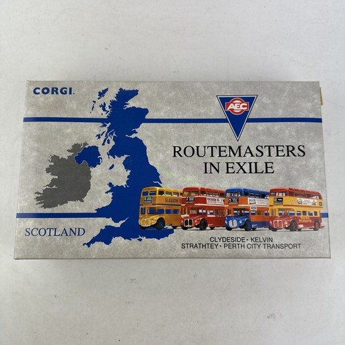 Corgi routemasters exile - routemasters, in