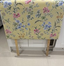 Single  Headboard Covered In Laura Ashley Fabric