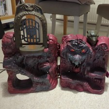 Vintage He-Man Snake Mountain Masters of the Universe Playset Incomplete