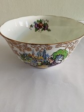 VINTAGE FINE BONE CHINA BOWL -