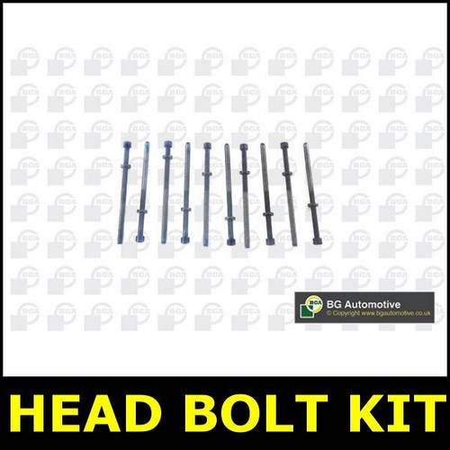 Head bolt kit fits - kit, vauxhall