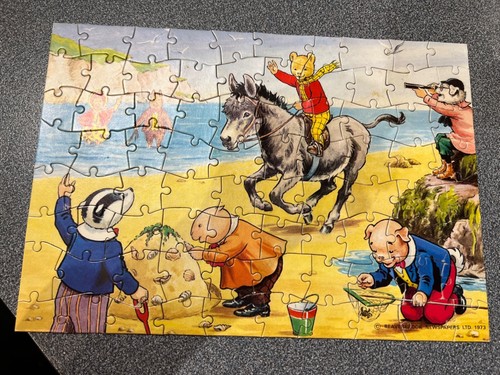 Rupert bear summer holiday - bear,