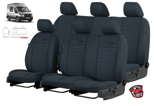 Tailored fabric seat covers - seat,