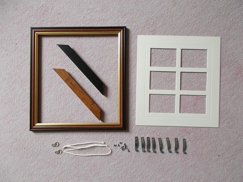 Cigarette card mounting - card,