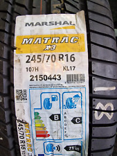 1x 245 70 16 Marshal MATRAC X3 KL17 107H ⭐New Old Stock⭐ Free Delivery