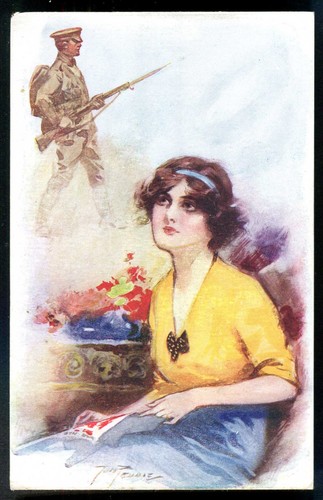 Ww1 soldier sweetheart - ww1, soldier-sweetheart