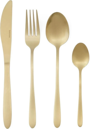 Salter bw11396eu7 gold cutlery - gold,