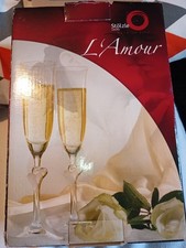 Stolzle Love Champagne Flutes
