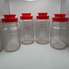 VTG Anchor Hocking Glass Jar