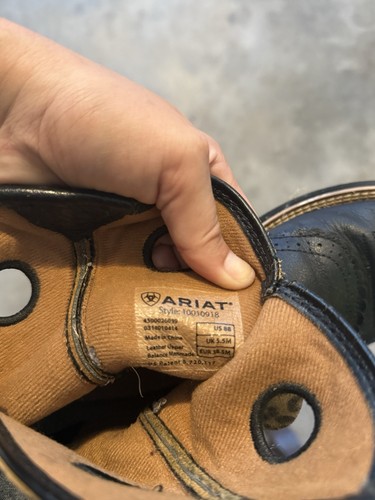 Ariat womens b western - 6.5,