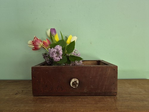 Rustic vintage drawer original - drawer,