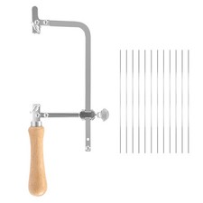 Coping Saw Steel Frame and 12