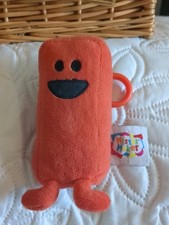 Mr. Mister Maker Red Rectangle Shape Plush TV Figure Gosh Designs Keyring