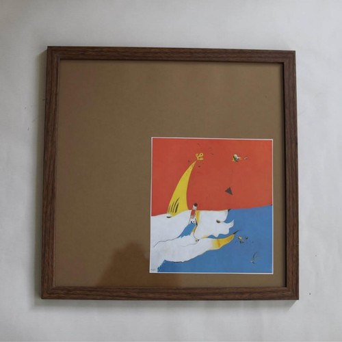 Joan miro framed art - framed, print.