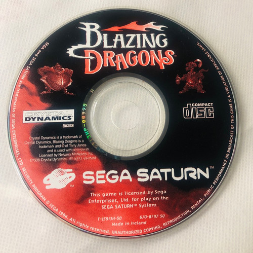 Video game blazing dragons - video,
