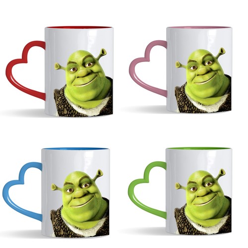 Shrek cartoon mug funny - cartoon,