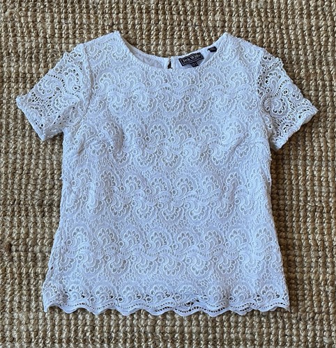 Jack wills white lined lace - lined,