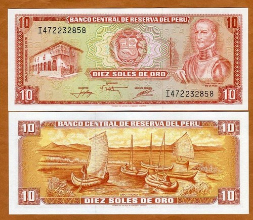 Peru soles oro 1976 - de,