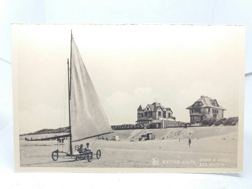 Char voile zeilwagen sand - voile,