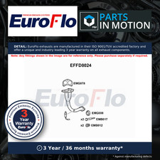 Exhaust Pipe fits FORD FIESTA