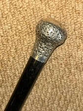 Edwardian Ebonised Walking