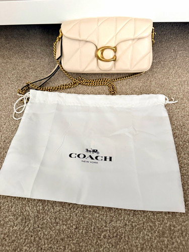 Coach tabby ivory - ivory, quilted