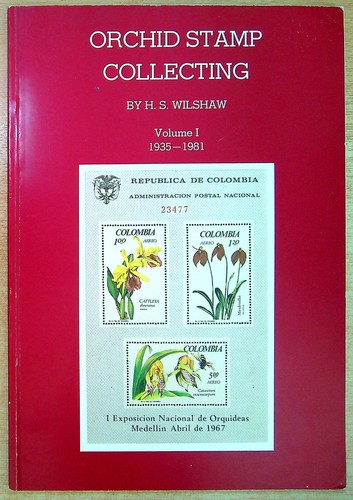 Wilshaw orchid stamp - h,