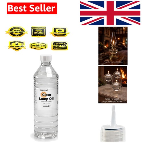 Smokeless and odourless - odourless, clear