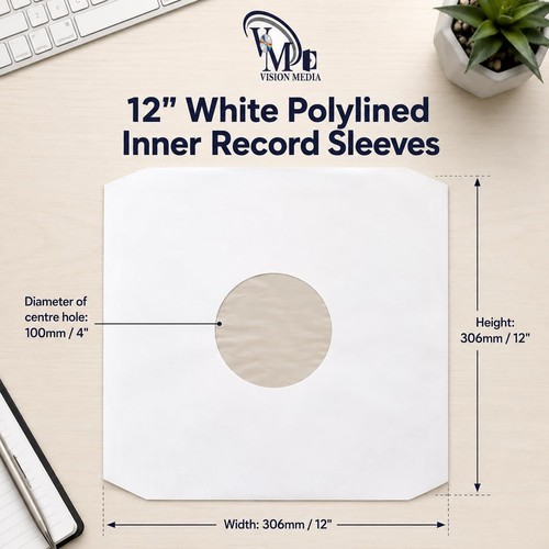 Inch poly lined vinyl - 12",