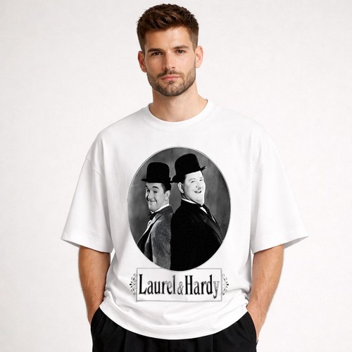 Laurel and hardy black - hardy,