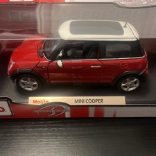 Red Mini Cooper 1:18 Scale