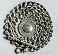 Antique Sterling Silver Albert
