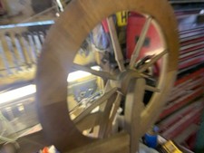 Traditional Wooden Ashford Spinning Wheel, Single Treadle, used