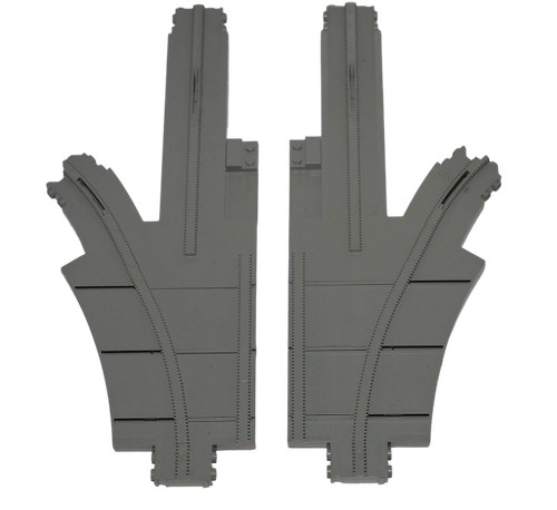Lego train tracks - train,