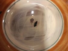 Poole Pottery ' Terracotta ' 28cm Serving Bowl Rachel Barker (like Fresco)