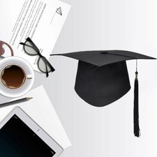 VDL Graduation Hat Tassels Cap University Bachelors Master Academic Hat Costume