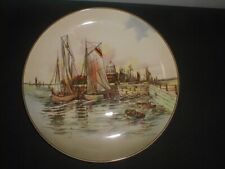 Royal Doulton Home Waters D6434 Seriesware 13" 32.5cm Sailing Ship Vintage Plate