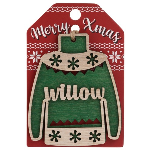 Christmas jumper wooden - christmas,