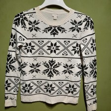 J Crew Christmas Knit Jumper