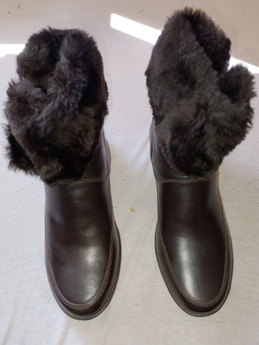 Clarks leather boots nibble - k,