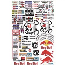 RC Vinyl Decals Stickers