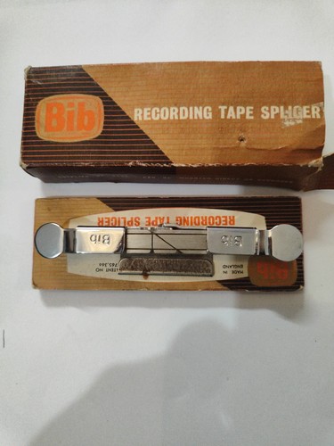 Vintage bib recording tape - vintage,