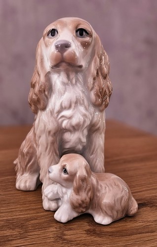 Vintage cocker spaniel and - vintage,