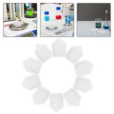  10 Pcs Plastic Weighing Trays