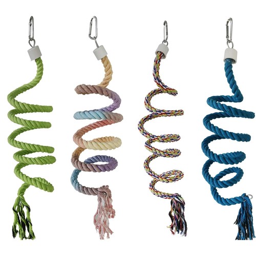 Bird rope perch - rope,
