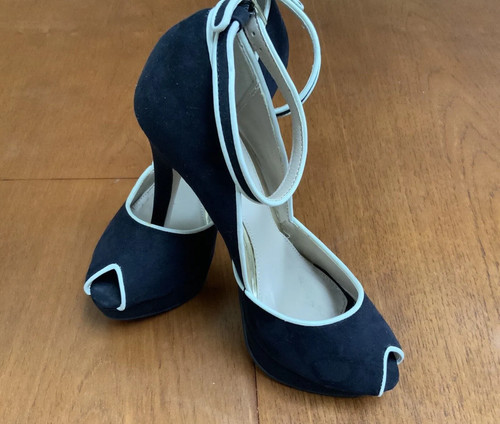 Next high heels black - heels, cream
