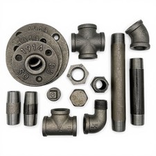 3/4" Black Malleable Iron Pipe