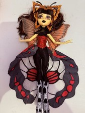 MONSTER HIGH BOO YORK GALA GHOULFRIENDS FASHION DOLL LUNA MOTHEWS CHW62 EUC